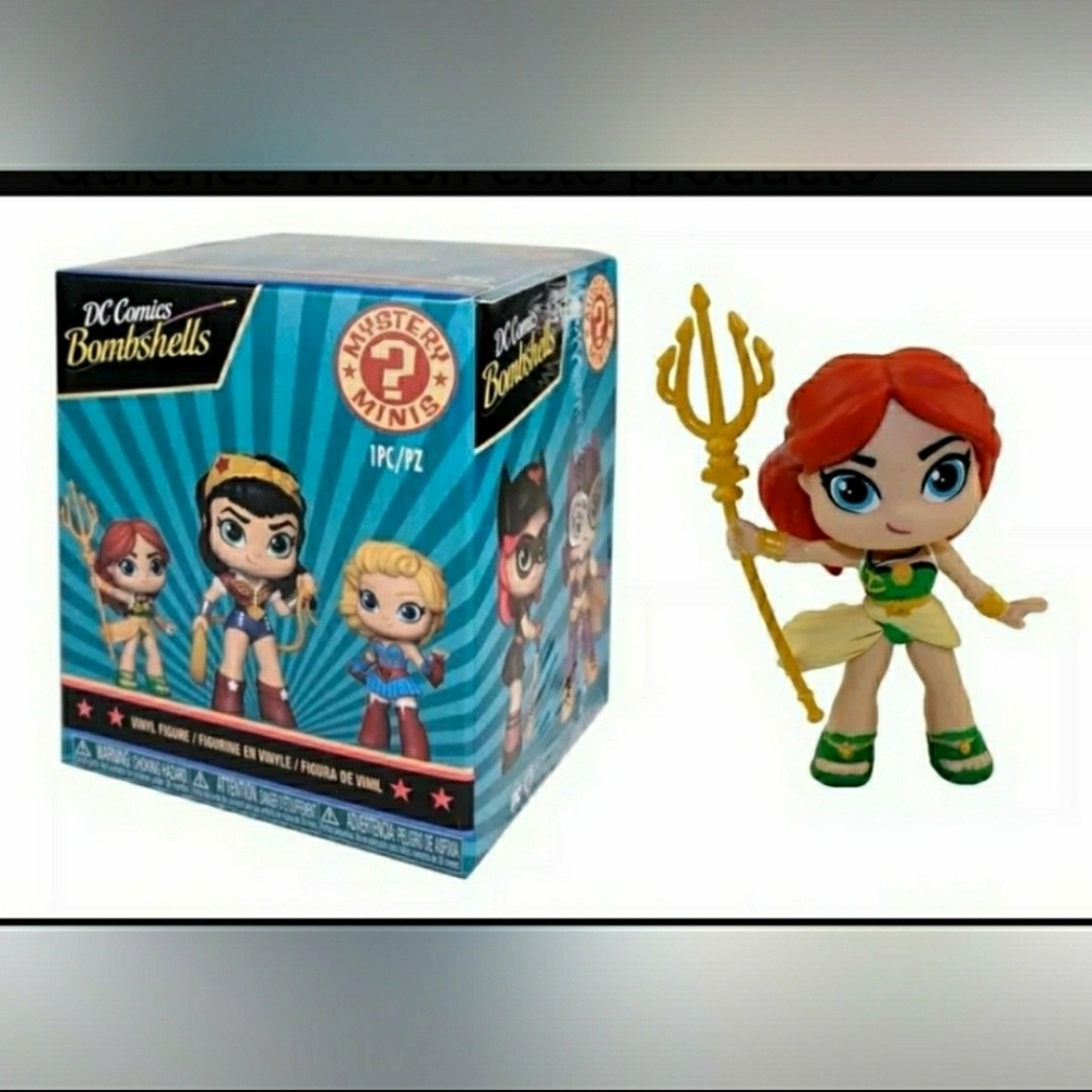 NEW Mera Funko DC Bombshells Mystery Minis Limited Edition Vinyl Figure Toy AF5
